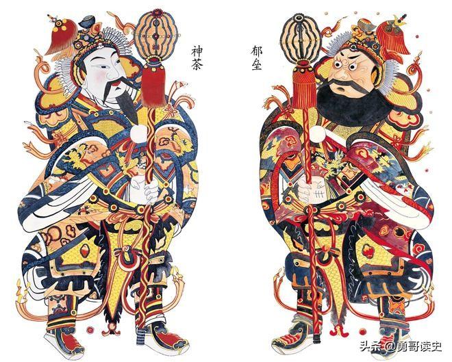 门画上的门神是谁(春节到了贴门神,那你知道哪些古代人物做过门神吗?)
