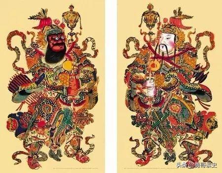 门画上的门神是谁(春节到了贴门神,那你知道哪些古代人物做过门神吗?)