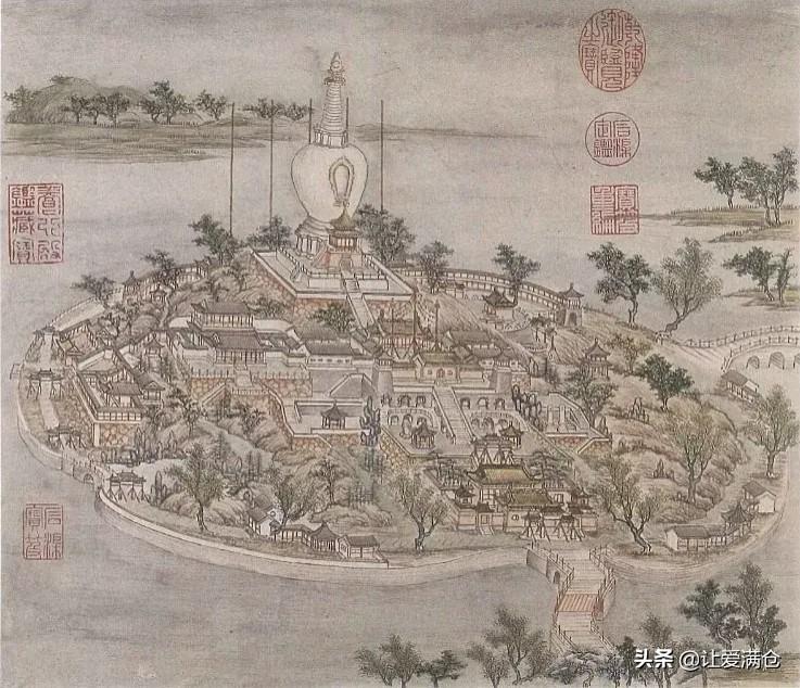 燕京八景是谁题写的（张若澄笔下的燕京八景以及乾隆八景诗欣赏）