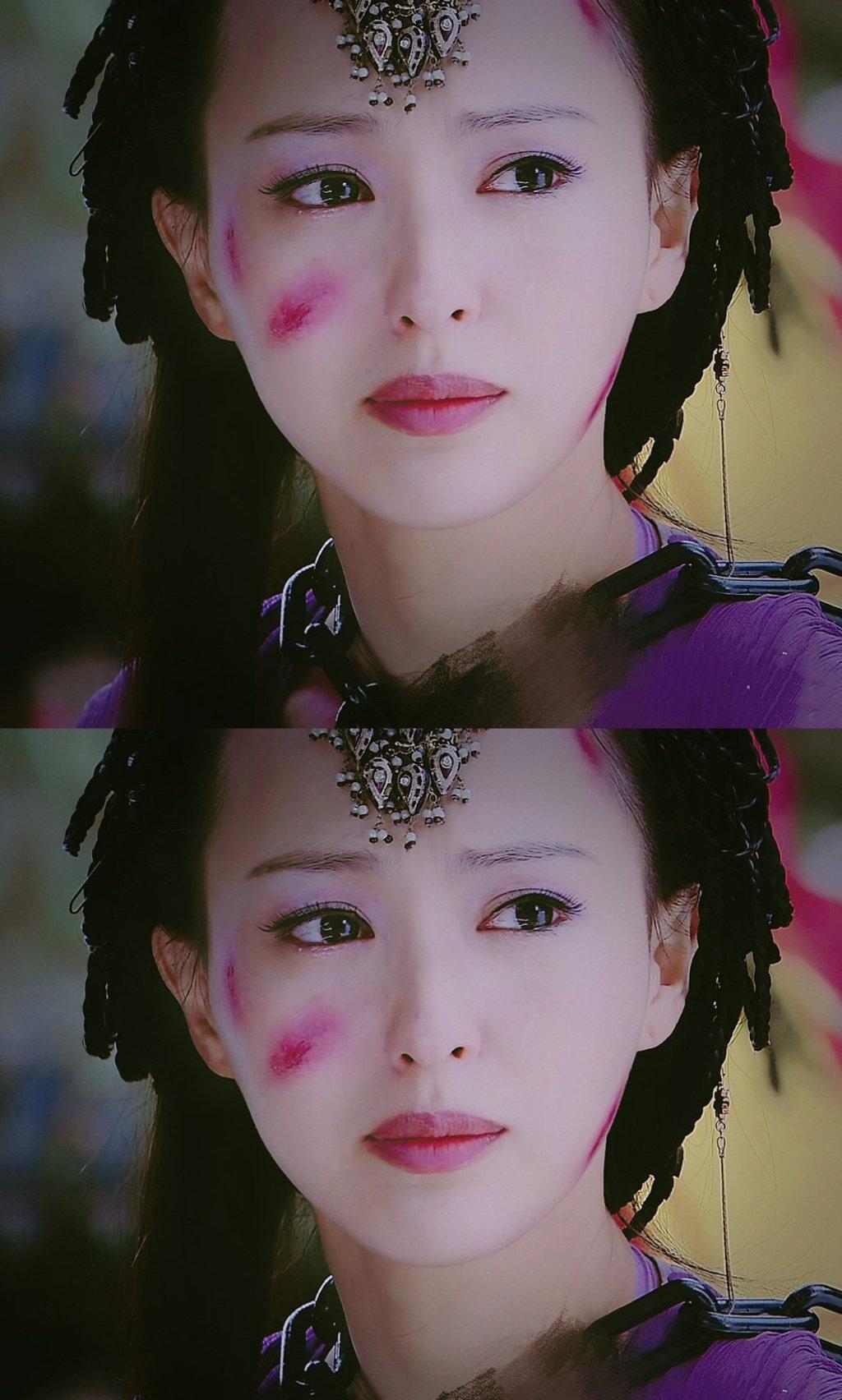 紫萱是谁演的(唐嫣的紫萱,让不少观众第一眼惊为天人)