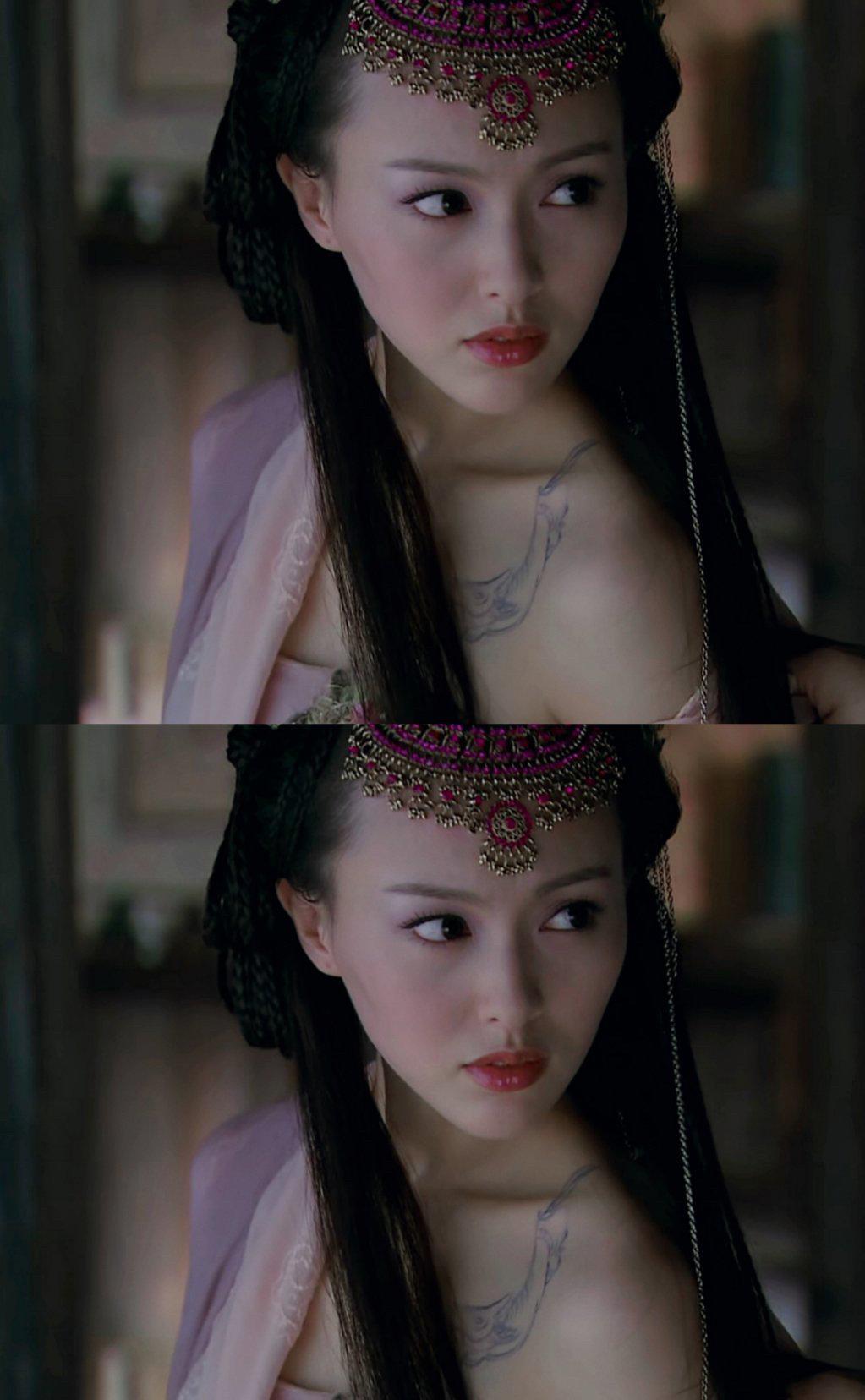 紫萱是谁演的(唐嫣的紫萱,让不少观众第一眼惊为天人)