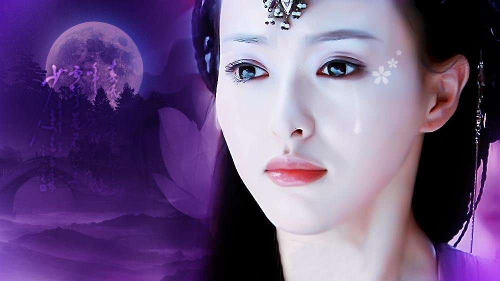 紫萱是谁演的(唐嫣的紫萱,让不少观众第一眼惊为天人)